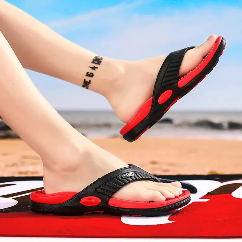 Outdoor Lighting For Your House - Sommer Hausschuhe Männer Flip-Flops Strand Sandalen