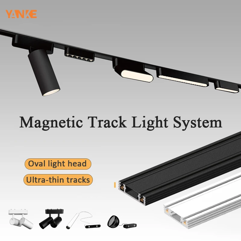 Outdoor Lighting Track - Magnetische Schienenleuchte der UT-Pro-Serie, LED-Schienenbeleuchtung, Strahlerlampe,