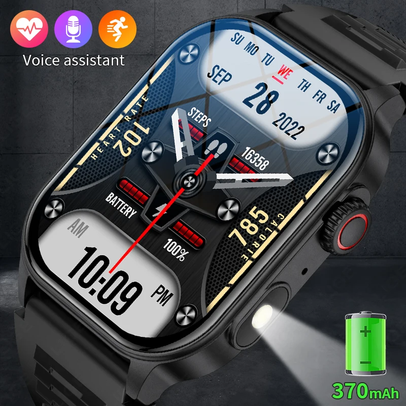 Outdoor Lighting Track - LIGE 2026 Outdoor Smartwatch für Herren