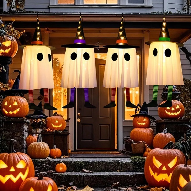 Halloween-Hängegeister-Dekorat – Outdoor Lighting Effects Bewertung und Preis