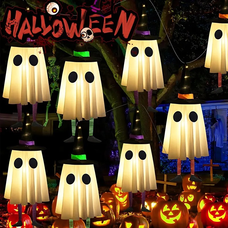 Halloween-Hängegeister-Dekorat – Outdoor Lighting Effects Bewertung und Preis