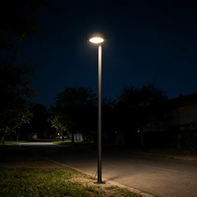 LED-Gartenlampe mit Stahlmast, – Outdoor Lighting Ip65 Bewertung und Preis