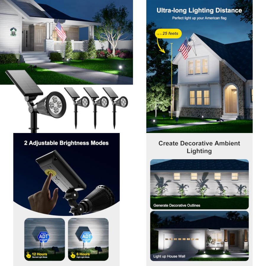 Solar-Außenstrahler Wasserdich – Outdoor Lighting And Landscape Bewertung und Preis