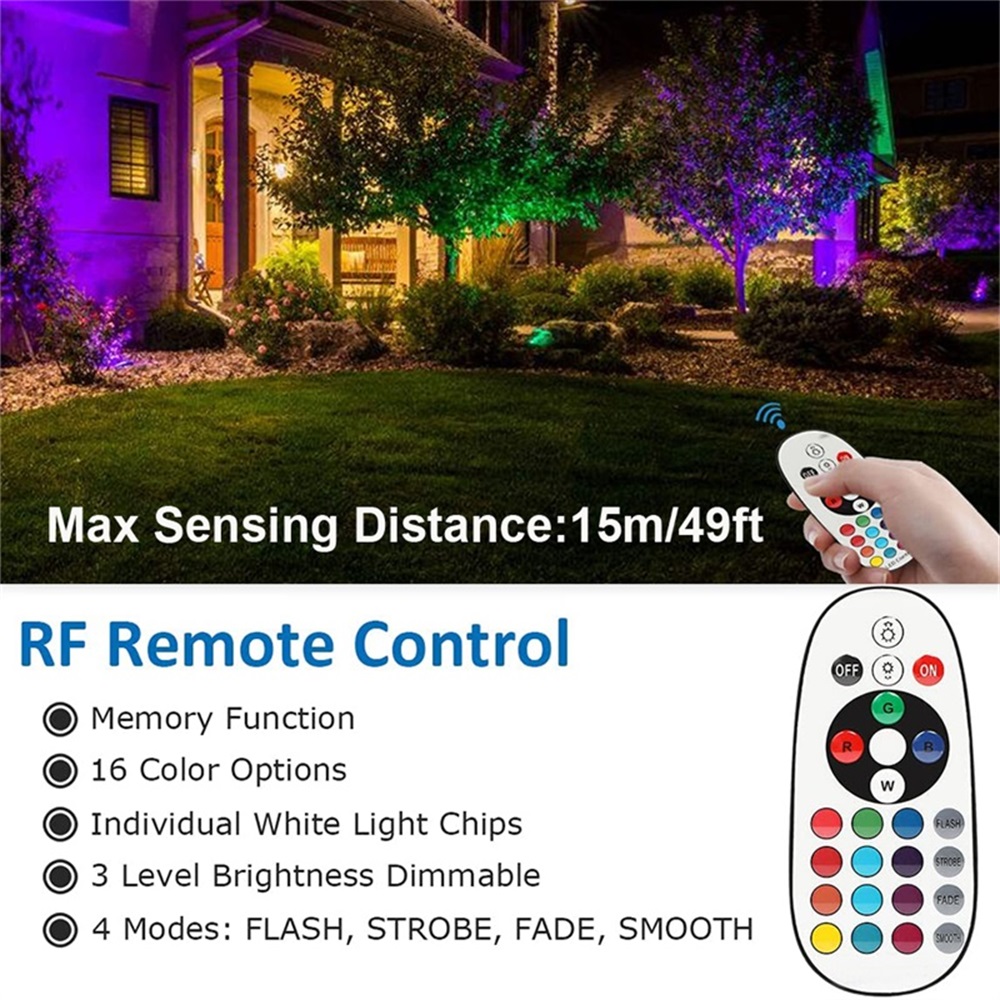 RGBW-Landschaftsbeleuchtung 10 – Outdoor Lighting And Landscape Bewertung und Preis