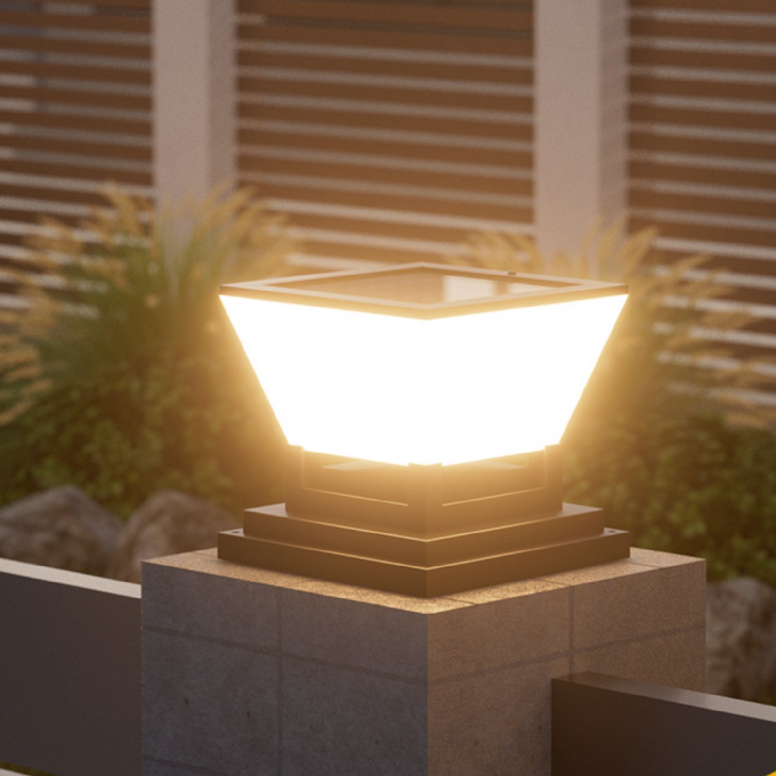 Solar-Pfostenleuchte, wasserab – Outdoor Lighting Ip65 Bewertung und Preis